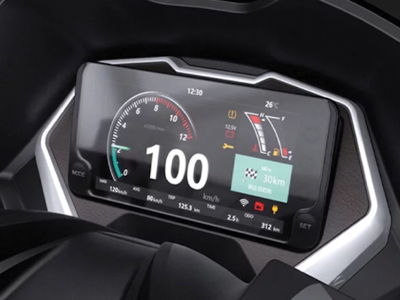 TFT Speedometer + TPMS